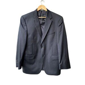 JoS A‎ Bank 100% Wool Mens Size 42R Dark Gray Gordon Suit Coat Blazer Jacket